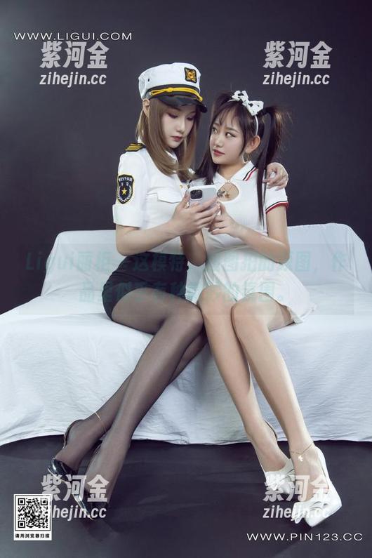Ligui丽柜 - 这模特，图图拍的原图，作品里似乎有种微妙的氛围。