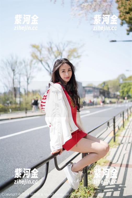 MiStar魅妍社-张优ayoyo MiStar魅妍社 - 张优ayoyo+白裙:定制的清新少女图集,不知道蝴蝶会不会嫉妒她的轻盈。