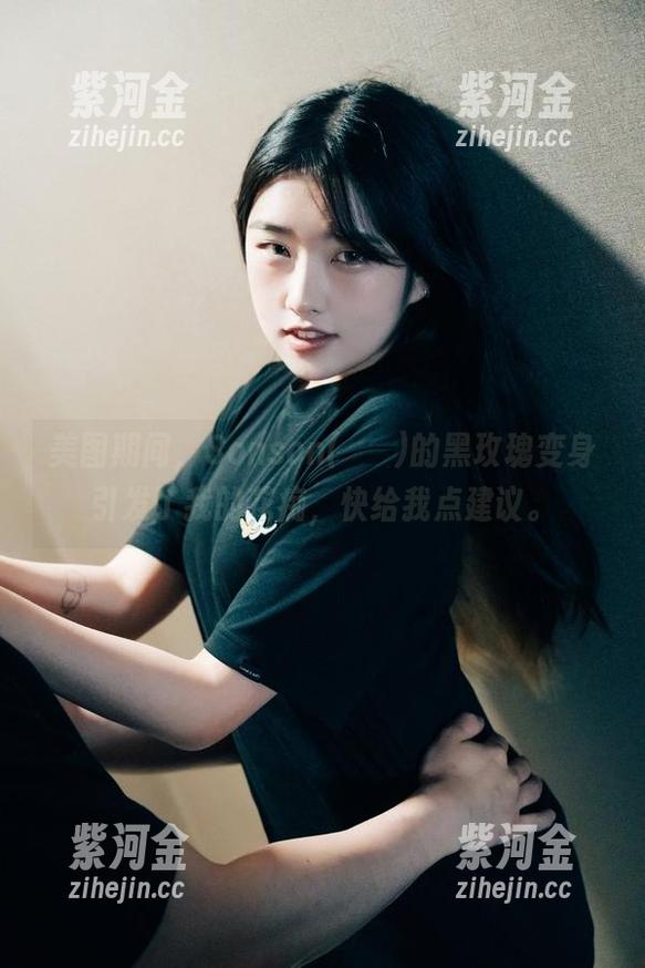 美图期间，Sonson(손손)的黑玫瑰变身引发了我的花痴，快给我点建议。