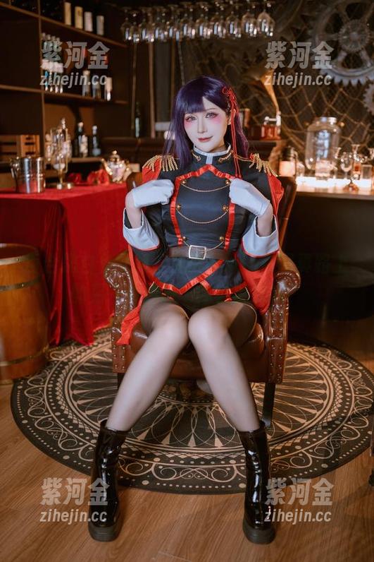 兔胖胖min 百合黑白兔女郎,兔胖胖min在写真路上的另一种选择…你会喜欢吗?